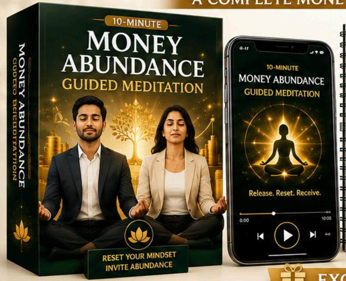10-Minute Money Abundance Guided Meditation product mockup